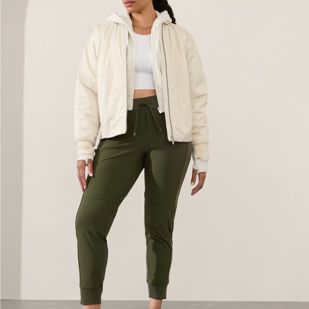 NWT- Athleta Track Joggers High-Waisted